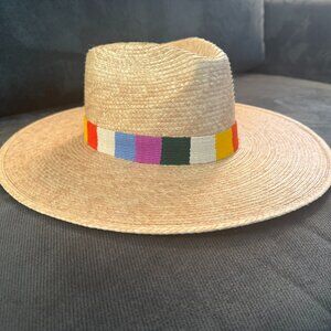 Sunshine Tienda - Andie Rainbow Palm Hat